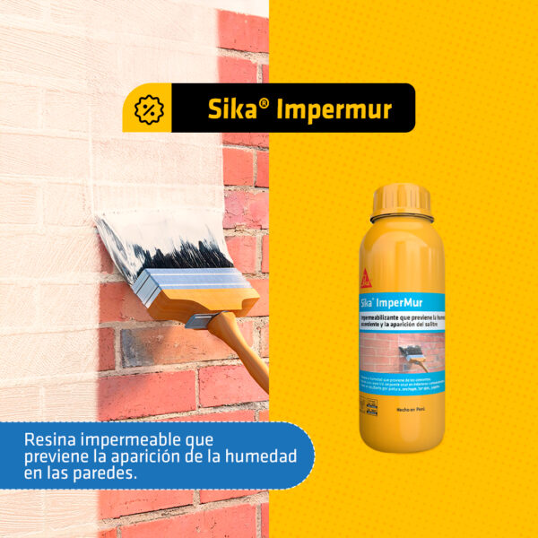 Sika® ImperMur x 1L - Imagen 3