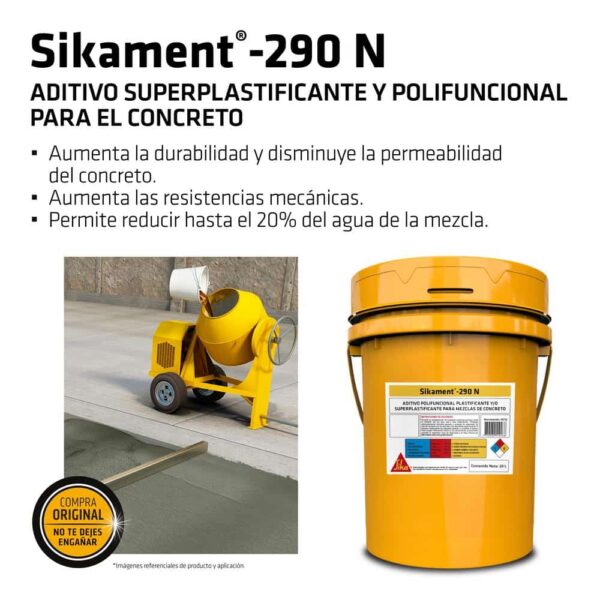 Sikament®-290 N x 20L - Imagen 4