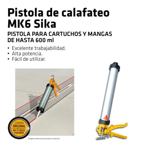 Pistola De Calafateo MK6 Construcción - Imagen 5
