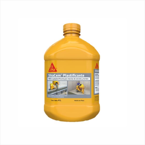 SikaCem® Plastificante x 4L Pet - Imagen 1
