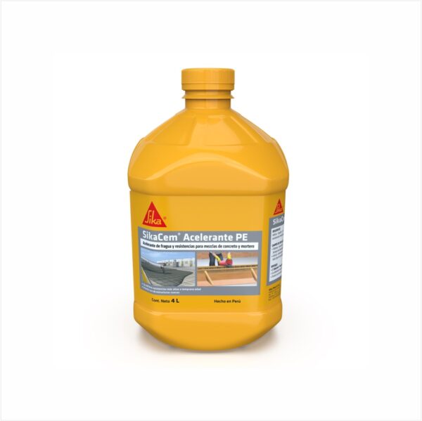 SikaCem® Acelerante PE X 4L - Imagen 1