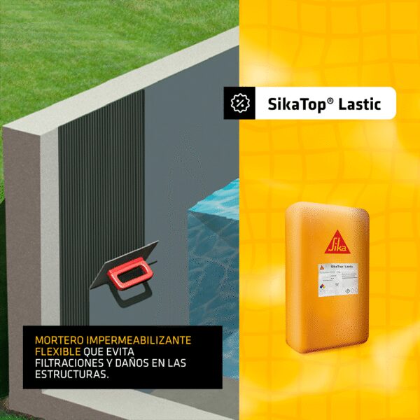 SikaTop® Lastic x 15KG - Imagen 5