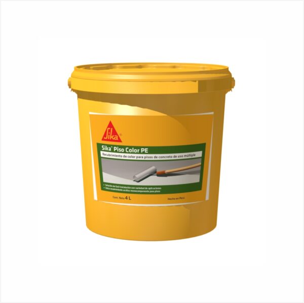 Sika® Piso® Color PE Gris X 4L - Imagen 1