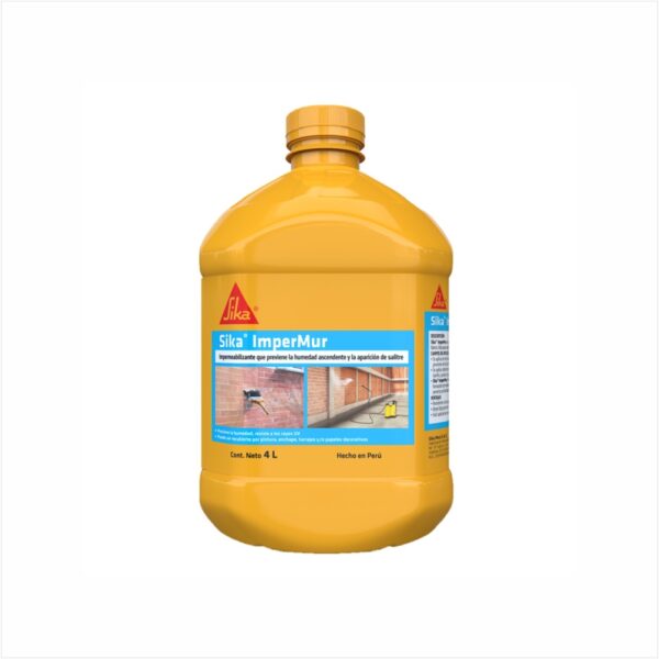 Sika® ImperMur x 4L PET - Imagen 1