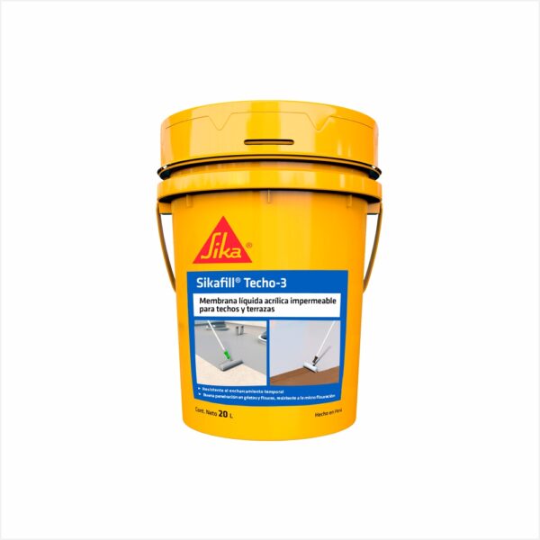 SikaFill® Techo-3 Gris x 20L - Imagen 1
