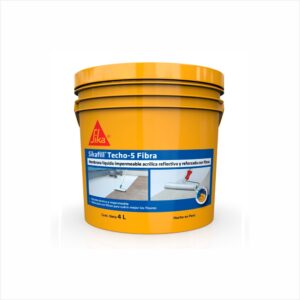 SikaFill® Techo-5 Fibra Gris x 4L