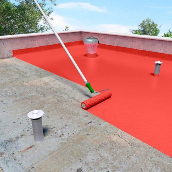 SikaFill® Techo-5 Fibra Rojo x 20L - Imagen 1