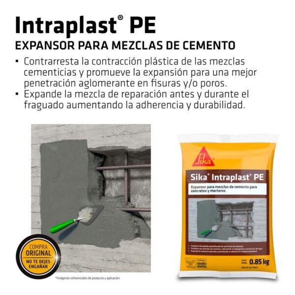 Sika® Intraplast® PE x 0.85KG - Imagen 4