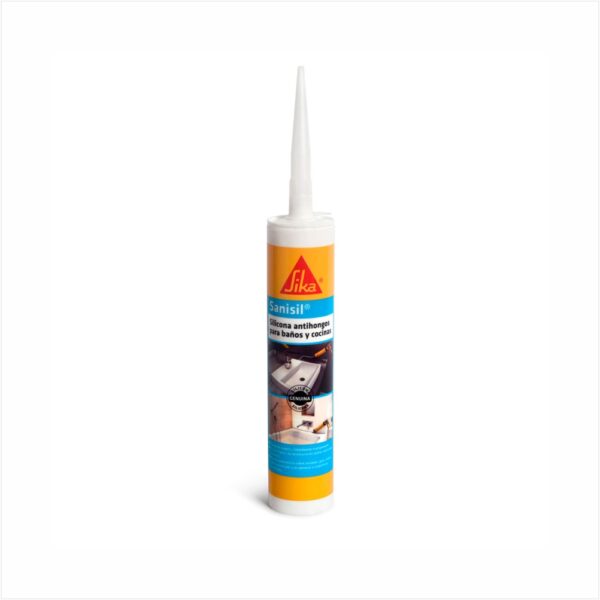 Sika® Sanisil® Transparente x 280ML - Imagen 1