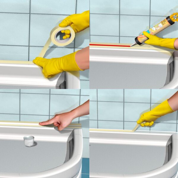 Sika® Sanisil® Blanco x 280ML - Imagen 5