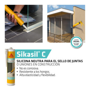 Sikasil® C Blanco X 280ml - Imagen 4