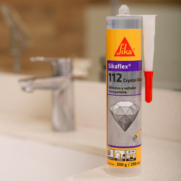 Sikaflex®-112 Crystal Clear x 290ML - Imagen 3