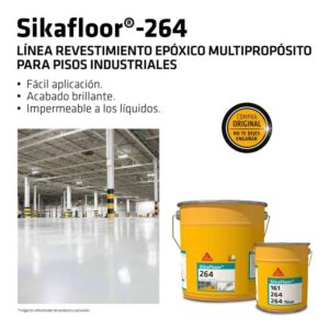 Sikafloor®-264 Gris Claro x 25KG - Imagen 3