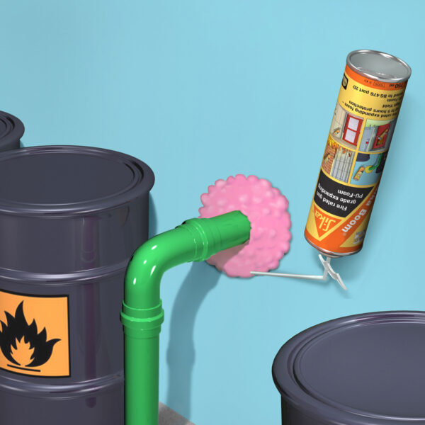 Sika Boom®-400 Fire x 750ML - Imagen 2
