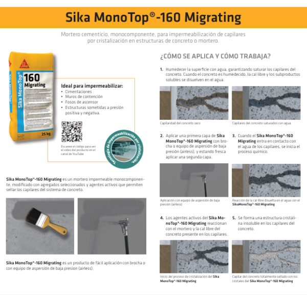 Sika MonoTop®-160 Migrating PE x 25KG - Imagen 2
