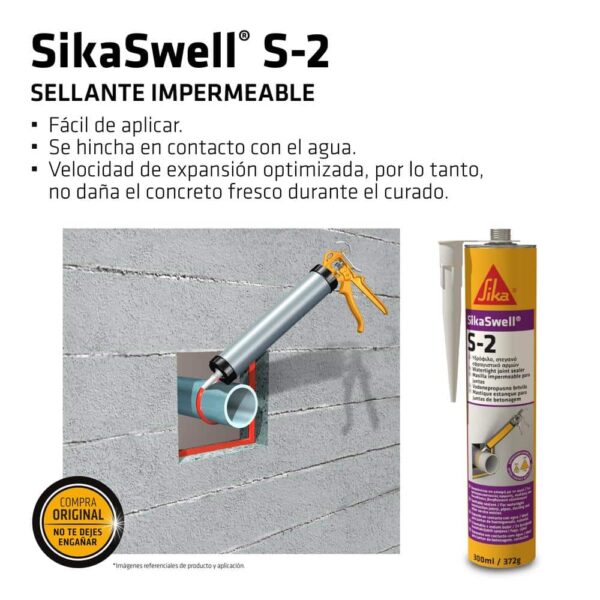 SikaSwell® S-2 x 300ML - Imagen 4