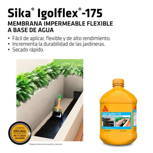 Sika® Igolflex®-175 PET x 4L - Imagen 6
