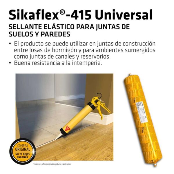 Sikaflex®-415 Universal Gris x 600ML - Imagen 2