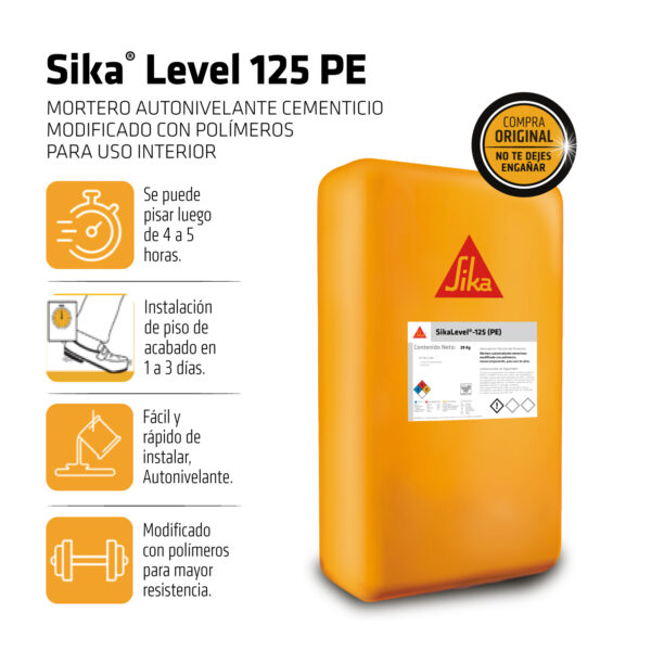 Sika® Level - 125 x 29KG - Imagen 5