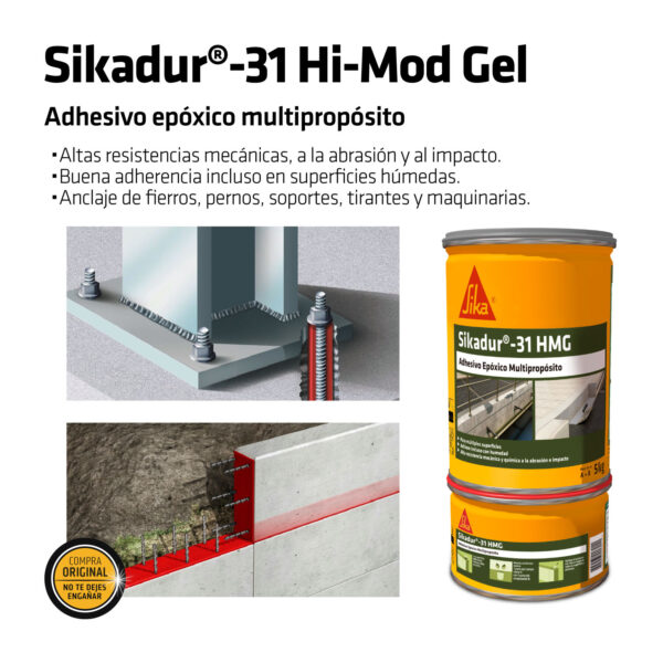 Sikadur® - 31 HMG x 5KG - Imagen 6