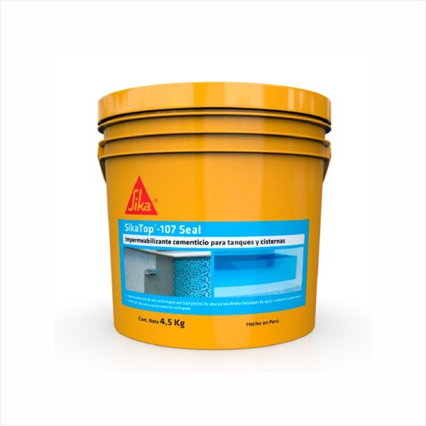 SikaTop®-107 Seal PER Gris x 4.5KG - Imagen 1