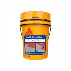 SikaFill® Techo-5 Fibra Rojo x 20L