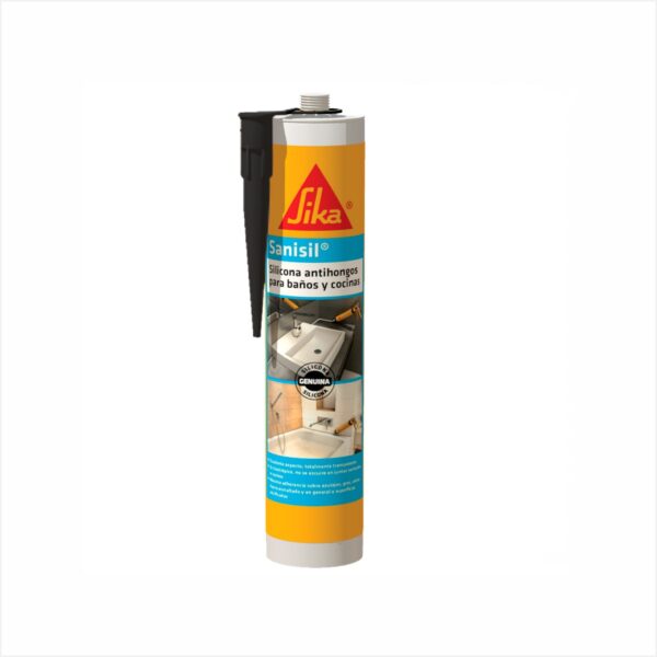 Sika® Sanisil® Negro x 280ML - Imagen 1