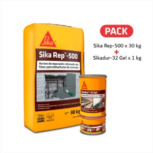 SikaRep®-500 x 30KG Mas Sikadur®-32 Gel x 1KG