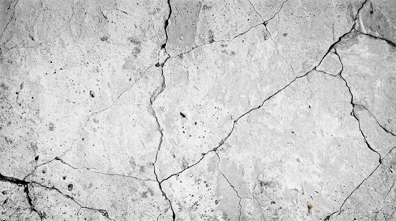Grietas en concreto tras el vaciado por contracción y secado