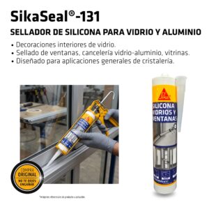 SikaSeal®-131 Transparente x 280ml - Imagen 4